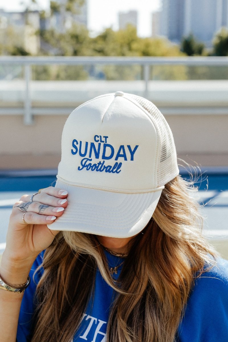 CLT Sundays Trucker Hat - Girl Tribe Co.