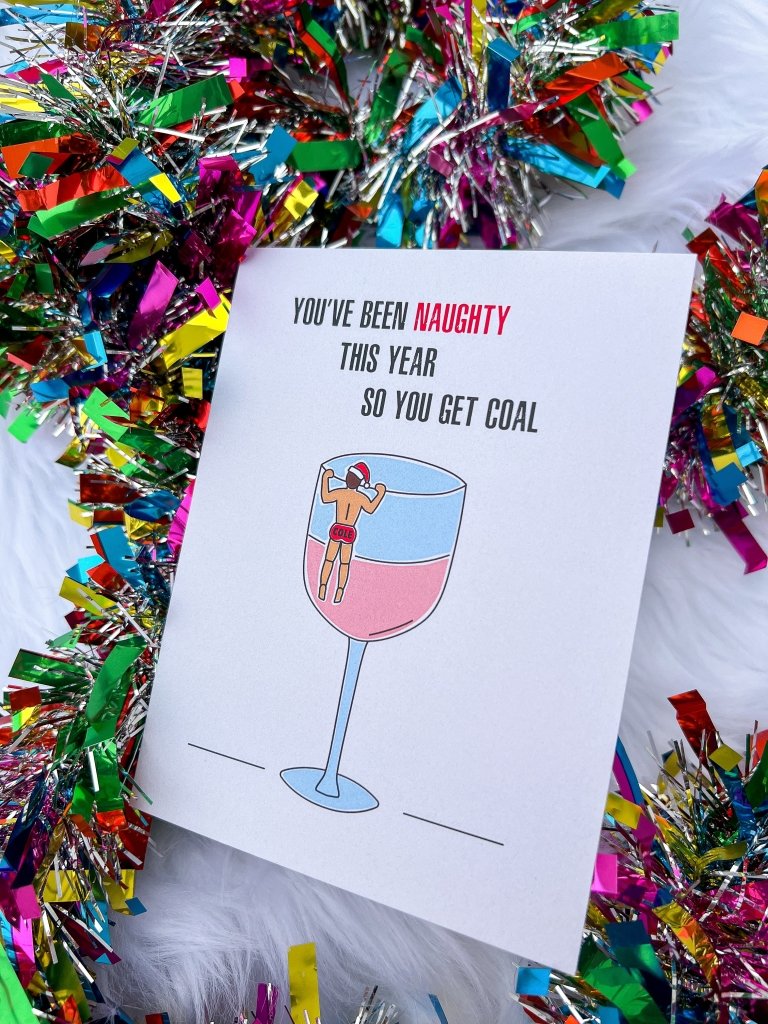 Coal Holiday Card - Girl Tribe Co.