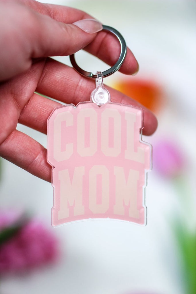 Cool Mom Keychain - Girl Tribe Co.