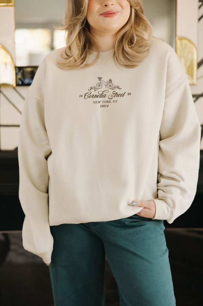 373) Cornelia Street - Black - Sweatshirt main image 1