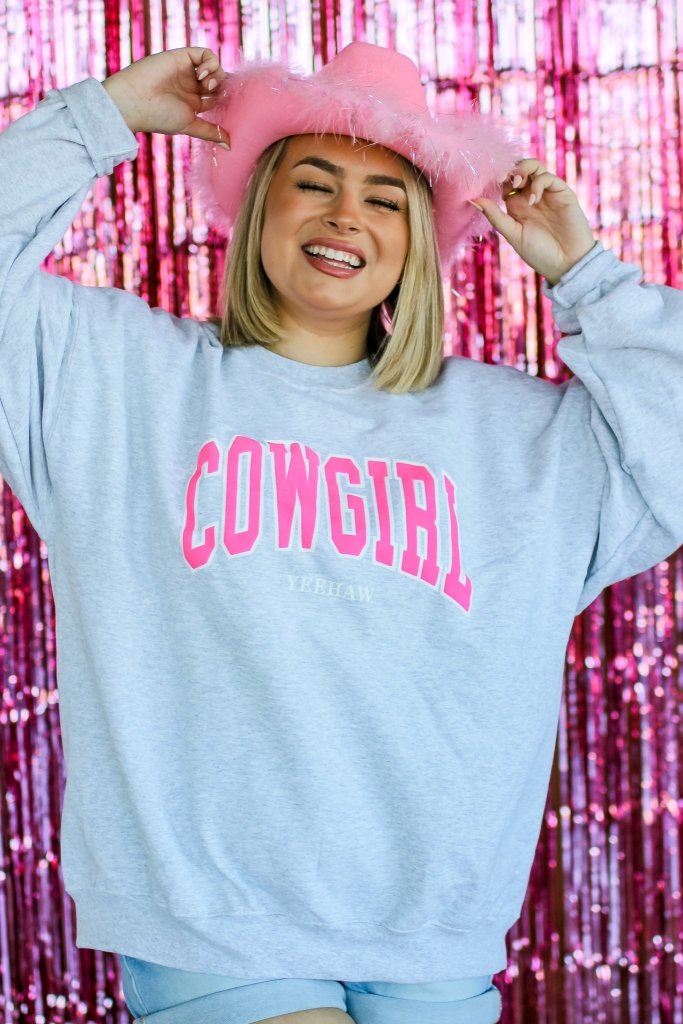 Cowgirl Block Sweatshirt - Girl Tribe Co.
