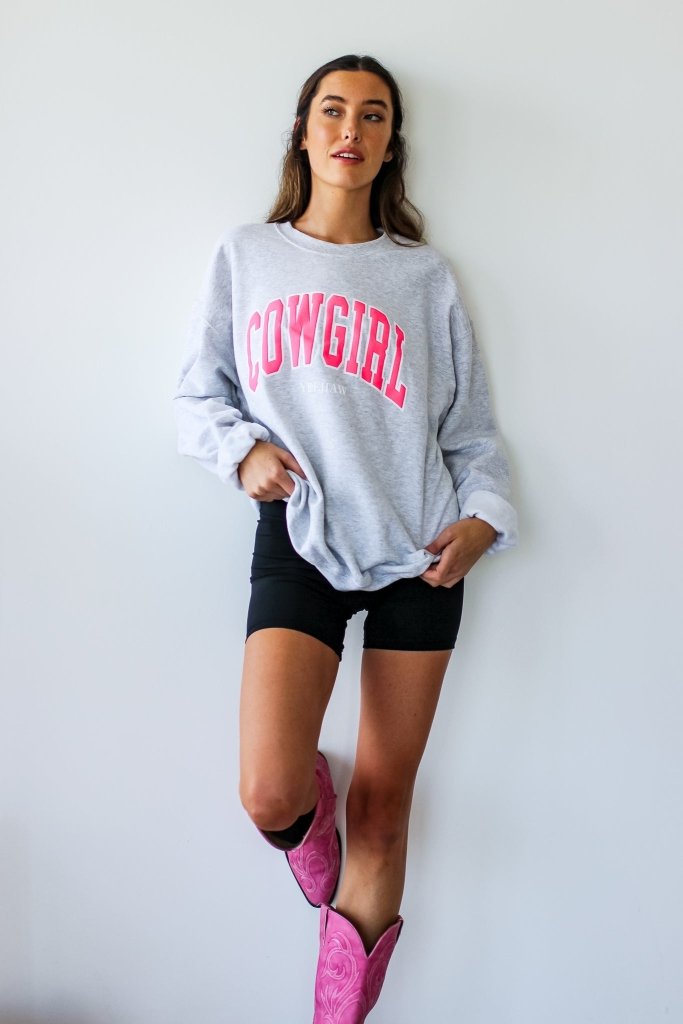 Cowgirl Block Sweatshirt - Girl Tribe Co.