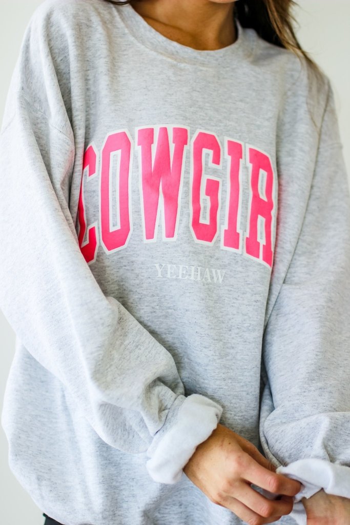 Cowgirl Block Sweatshirt - Girl Tribe Co.