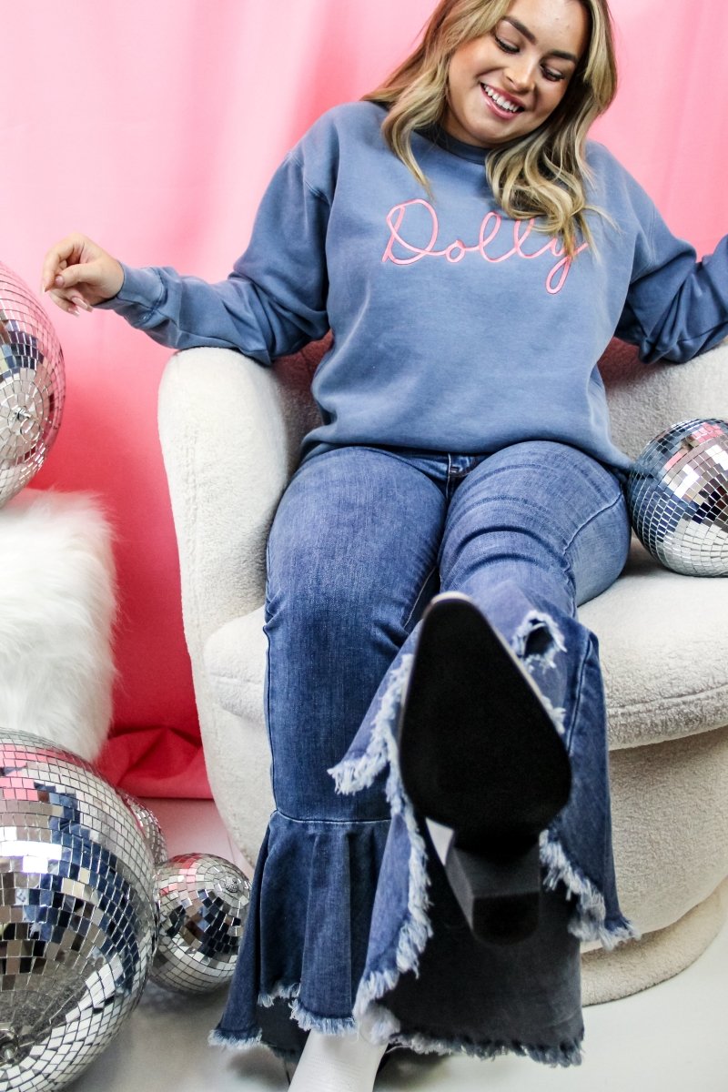 Dolly Stitch Sweatshirt - Girl Tribe Co.