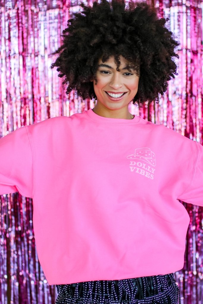 Dolly Vibes Sweatshirt - Girl Tribe Co.