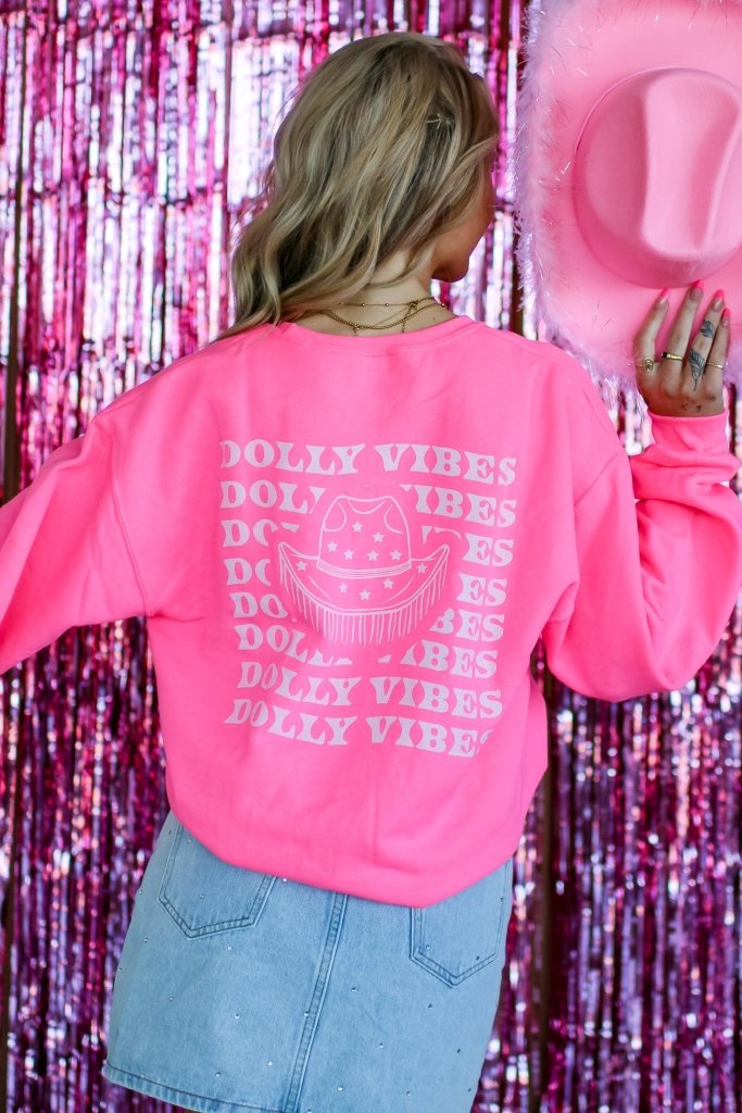 Dolly Vibes Sweatshirt - Girl Tribe Co.