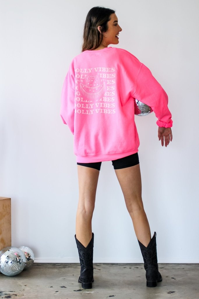 Dolly Vibes Sweatshirt - Girl Tribe Co.