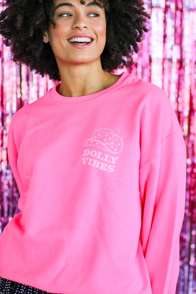Dolly Vibes Sweatshirt - Girl Tribe Co.