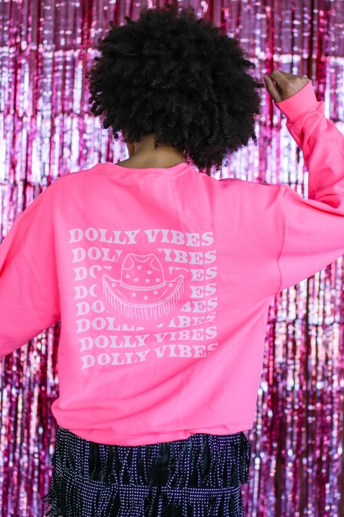 Dolly Vibes Sweatshirt - Girl Tribe Co.