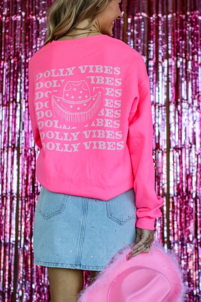 Dolly Vibes Sweatshirt - Girl Tribe Co.