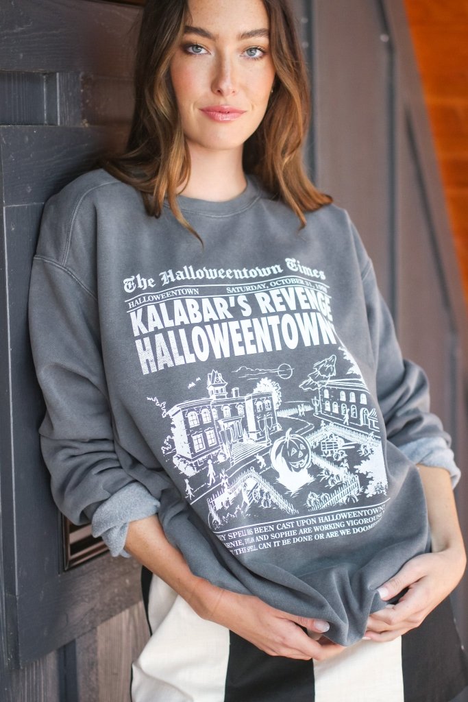 Halloweentown News Sweatshirt - Girl Tribe Co.