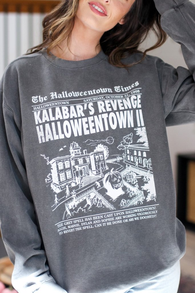 Halloweentown News Sweatshirt - Girl Tribe Co.