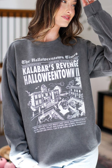 Halloweentown News Sweatshirt - Girl Tribe Co.