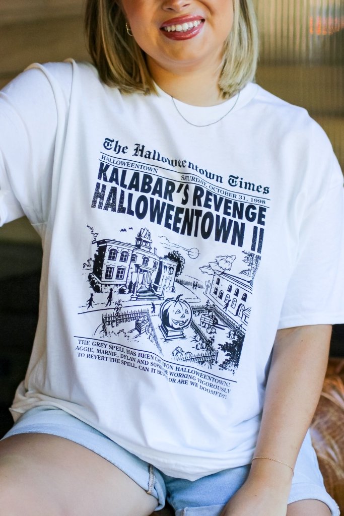 Halloweentown News Tee - Kalabar's Revenge - Girl Tribe Co.