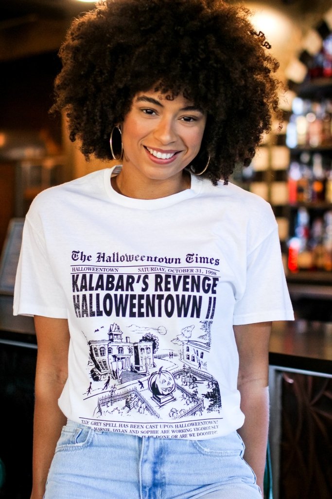 Halloweentown News Tee - Kalabar's Revenge - Girl Tribe Co.