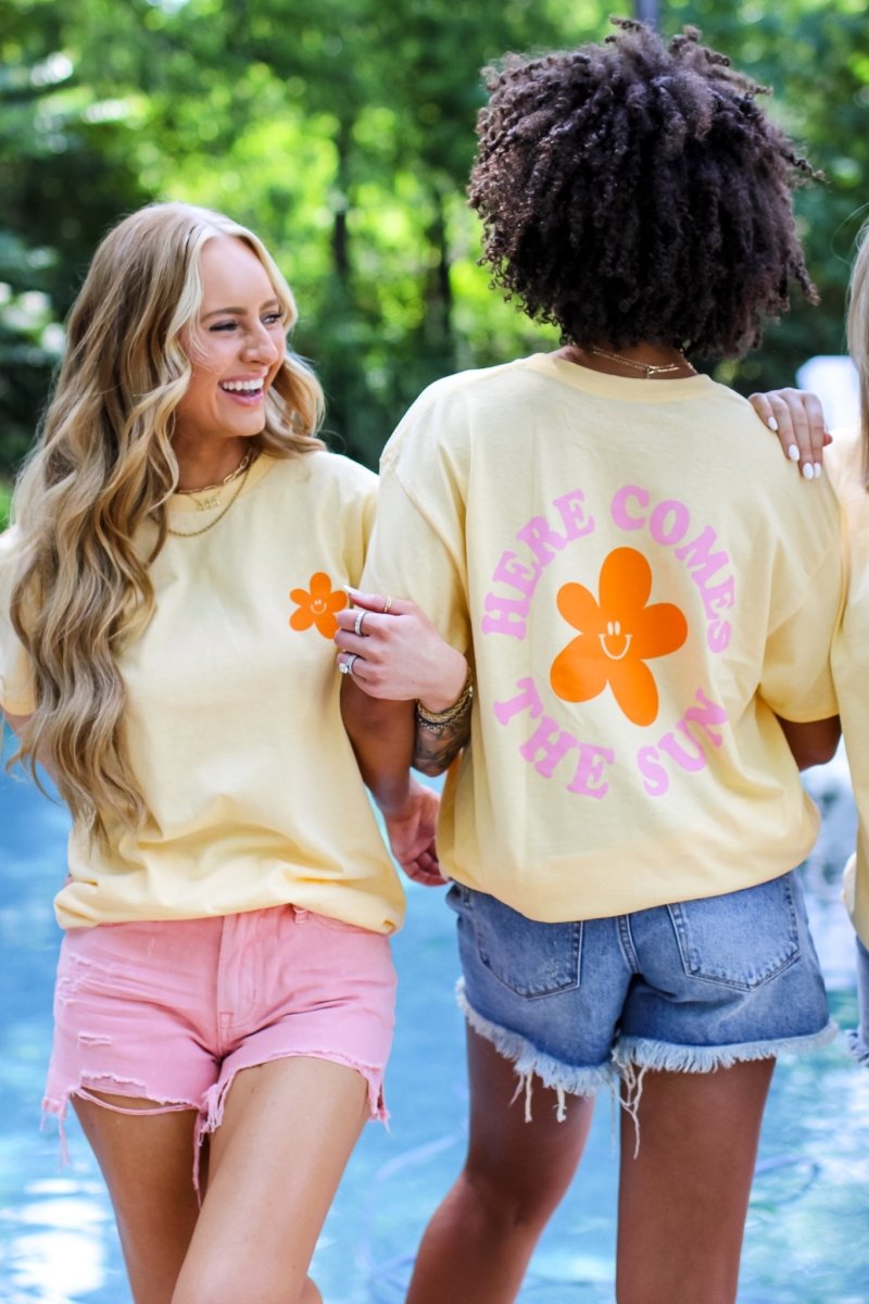 Here Comes The Sun Tee - Girl Tribe Co.