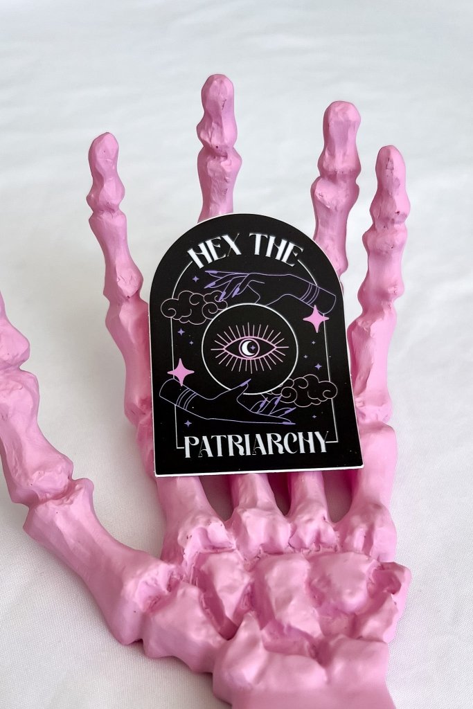 Hex The Patriarchy Sticker - Girl Tribe Co.
