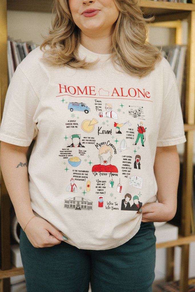 Home Alone Collage Tee - Girl Tribe Co.