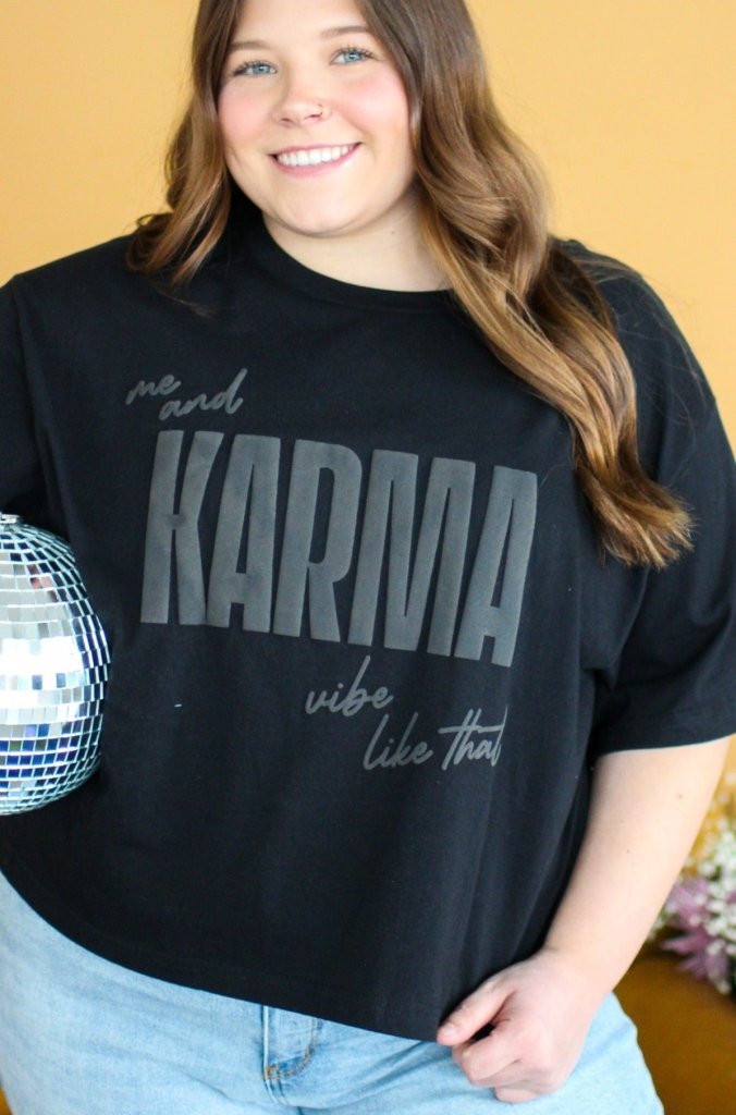 Karma Cropped Tee - Girl Tribe Co.