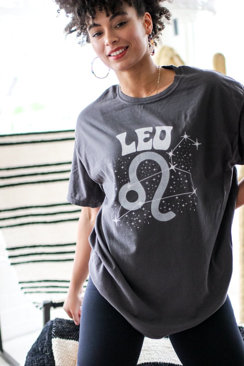 Leo Zodiac Tee - Girl Tribe Co.
