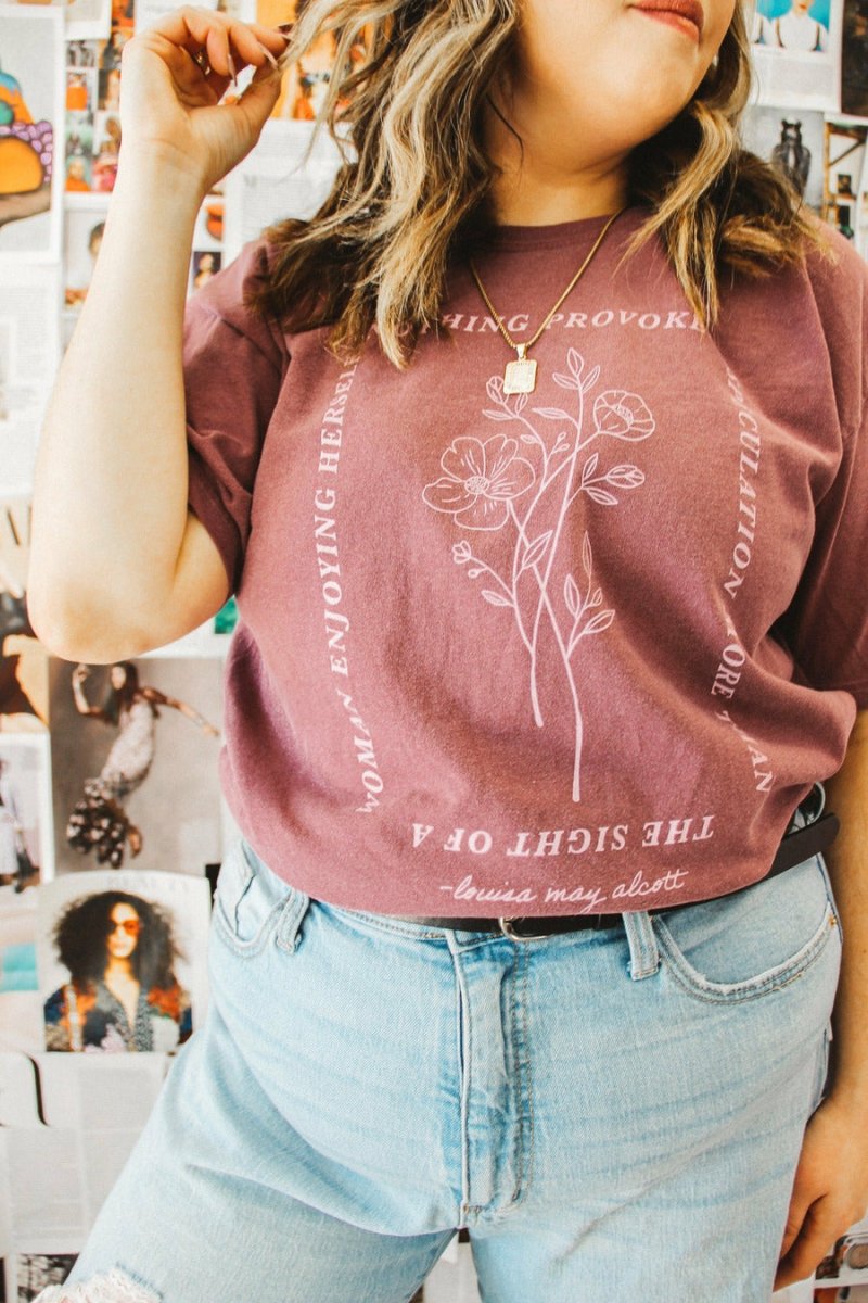 Little Women Quote Tee - Girl Tribe Co.