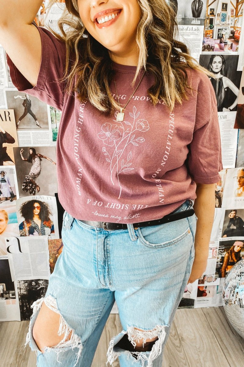 Little Women Quote Tee - Girl Tribe Co.