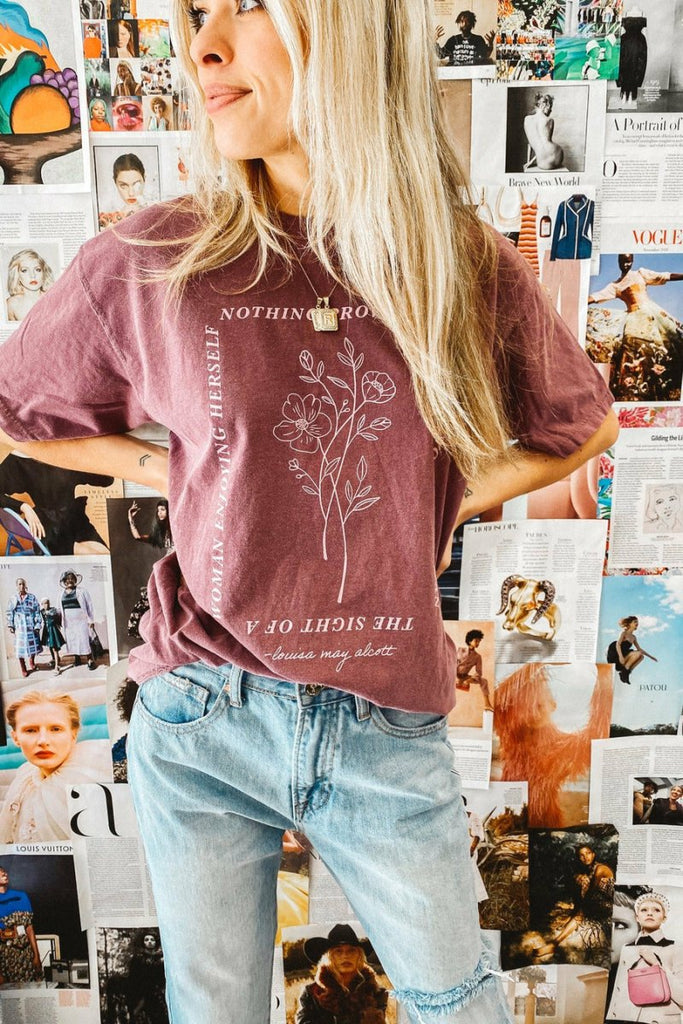Little Women Quote Tee - Girl Tribe Co.
