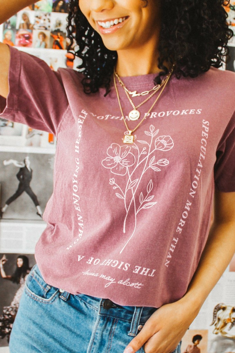 Little Women Quote Tee - Girl Tribe Co.