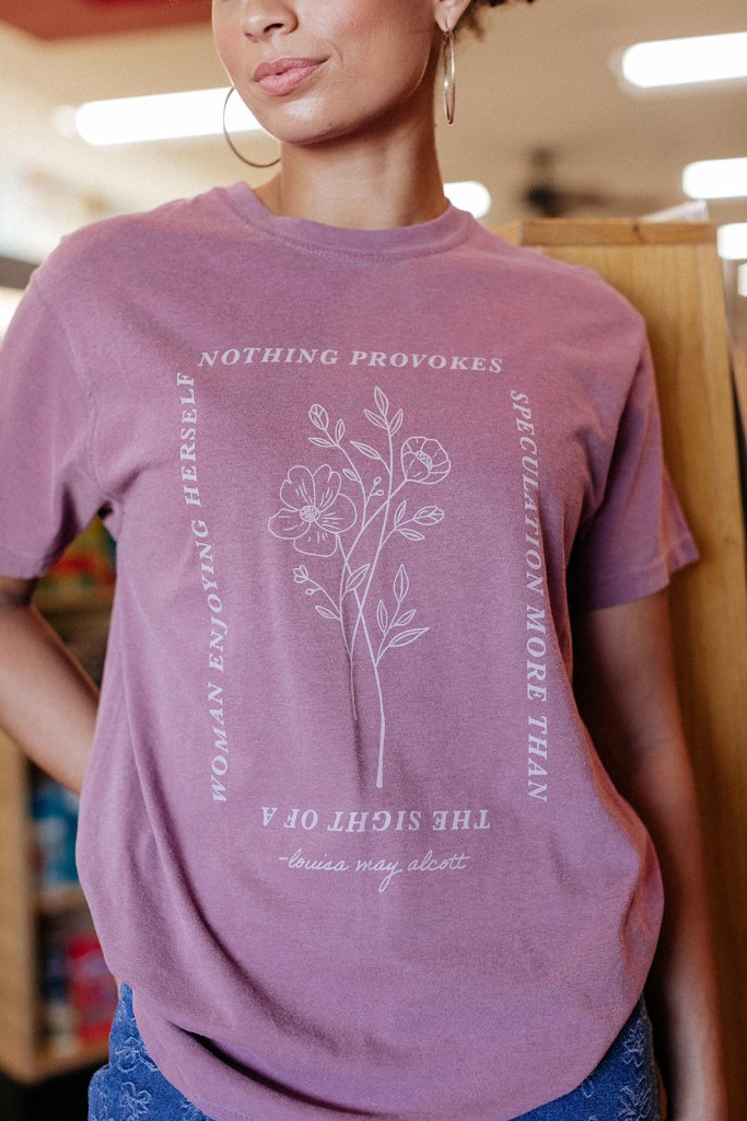 Little Women Quote Tee - Girl Tribe Co.