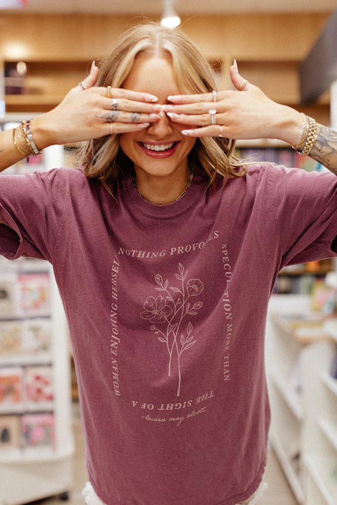 Little Women Quote Tee - Girl Tribe Co.