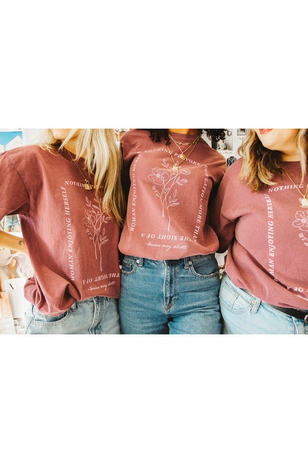 Little Women Quote Tee - Girl Tribe Co.