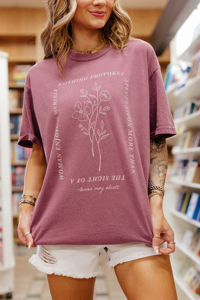 Little Women Quote Tee - Girl Tribe Co.