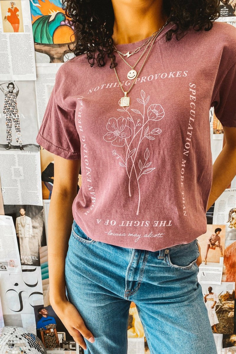 Little Women Quote Tee - Girl Tribe Co.