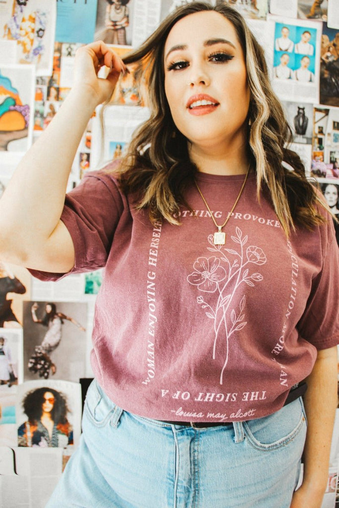 Little Women Quote Tee - Girl Tribe Co.