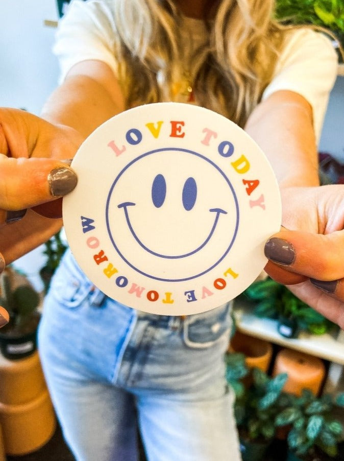 Love Today Love Tomorrow Sticker - Girl Tribe Co.