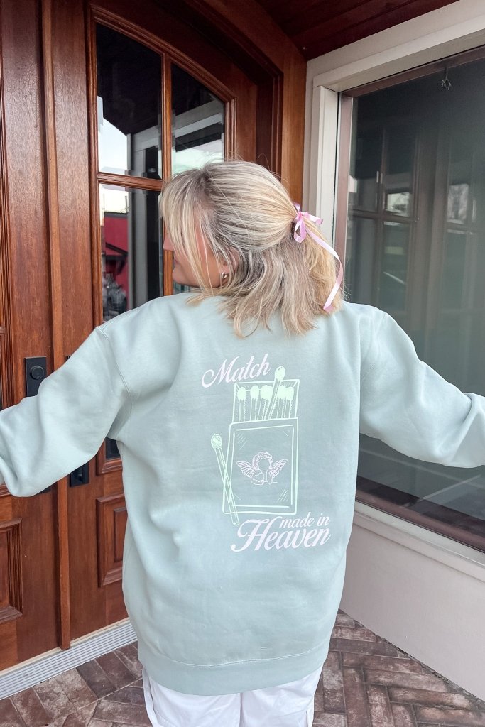 Besties - Match Made in Heaven Sweatshirt - Girl Tribe Co.