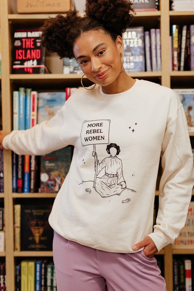 More Rebel Women Sweatshirt - Girl Tribe Co.