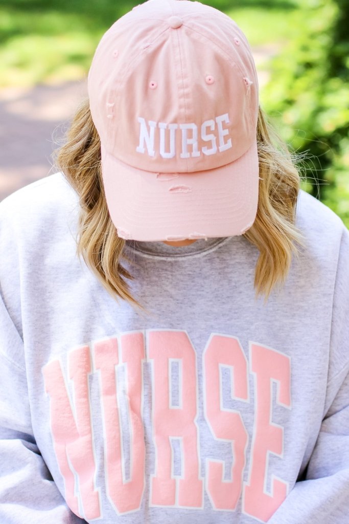 Nurse Hat in Rose - Girl Tribe Co.