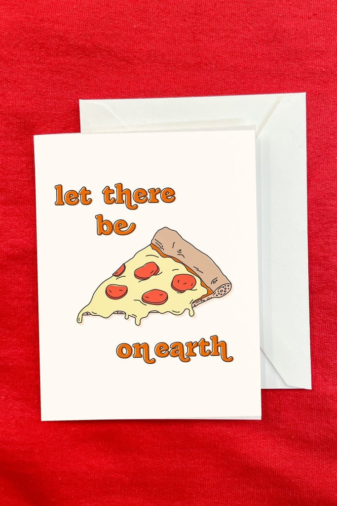 Pizza Holiday Card - Girl Tribe Co.