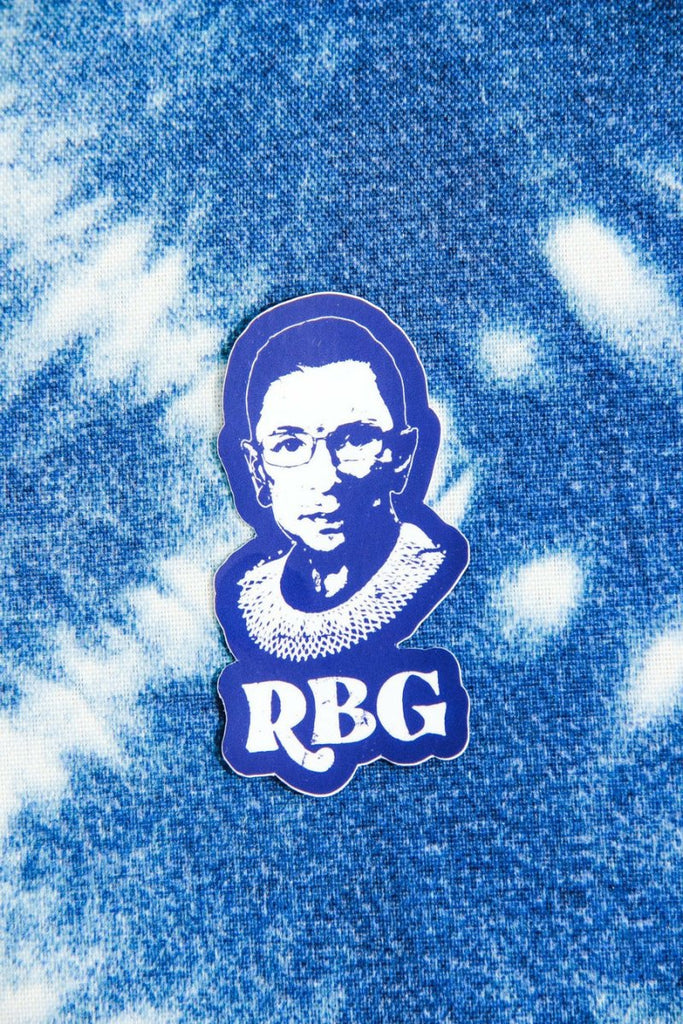 RBG Navy Sticker - Girl Tribe Co.
