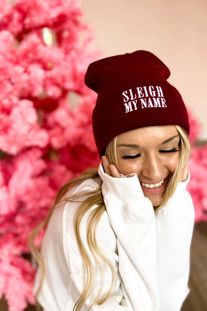 Sleigh My Name Beanie - Girl Tribe Co.