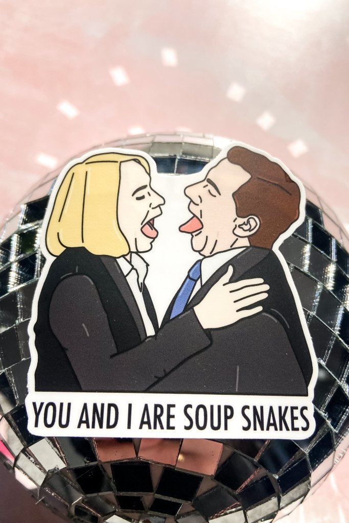Soup Snakes The Office Sticker - Girl Tribe Co.