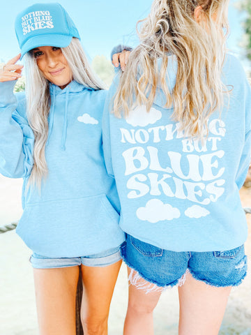 Sweatshirt - Nothing But Blue Skies Hoodie