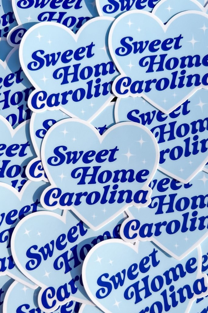 Charlotte Collection - Sweet Home Carolina Sticker - Girl Tribe Co.