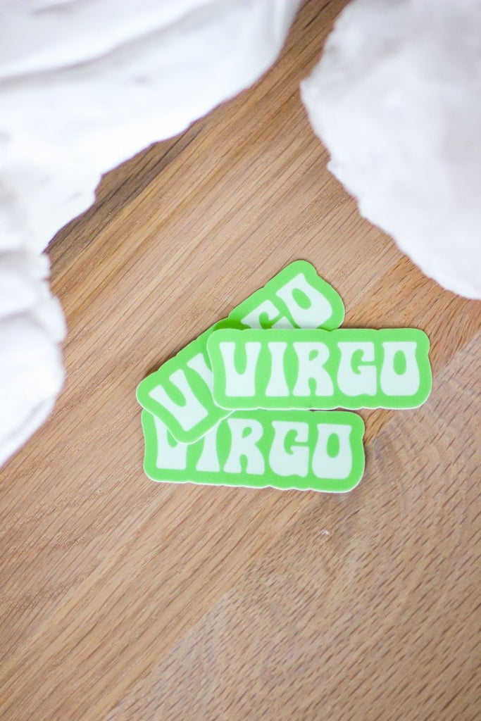 Virgo Zodiac Sticker - Girl Tribe Co.
