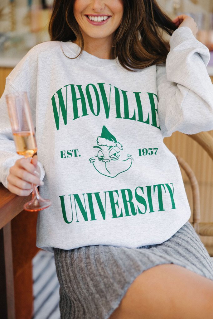 Whoville University Sweatshirt - Girl Tribe Co.
