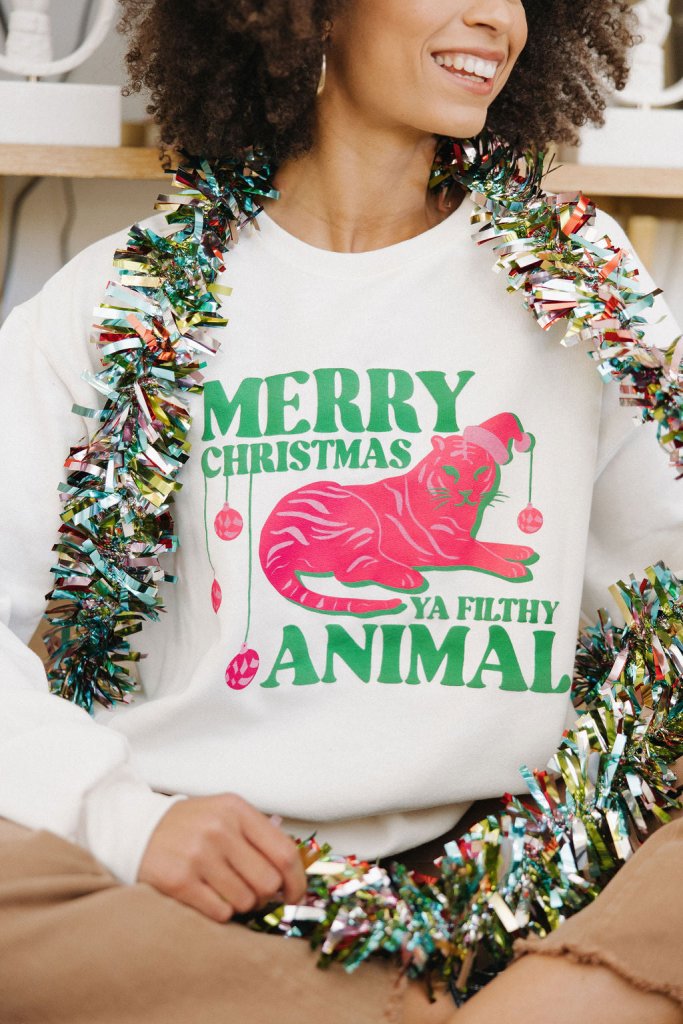 Ya Filthy Animal Sweatshirt - Girl Tribe Co.
