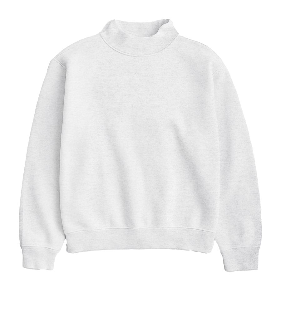 Ash mock neck